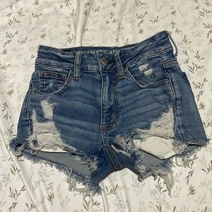 Woman’s American Eagle Super Stretch Jean Shorts